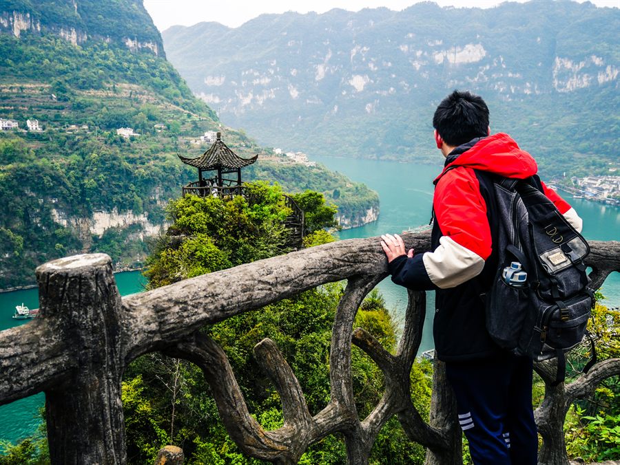 View over the Xiling Gorge